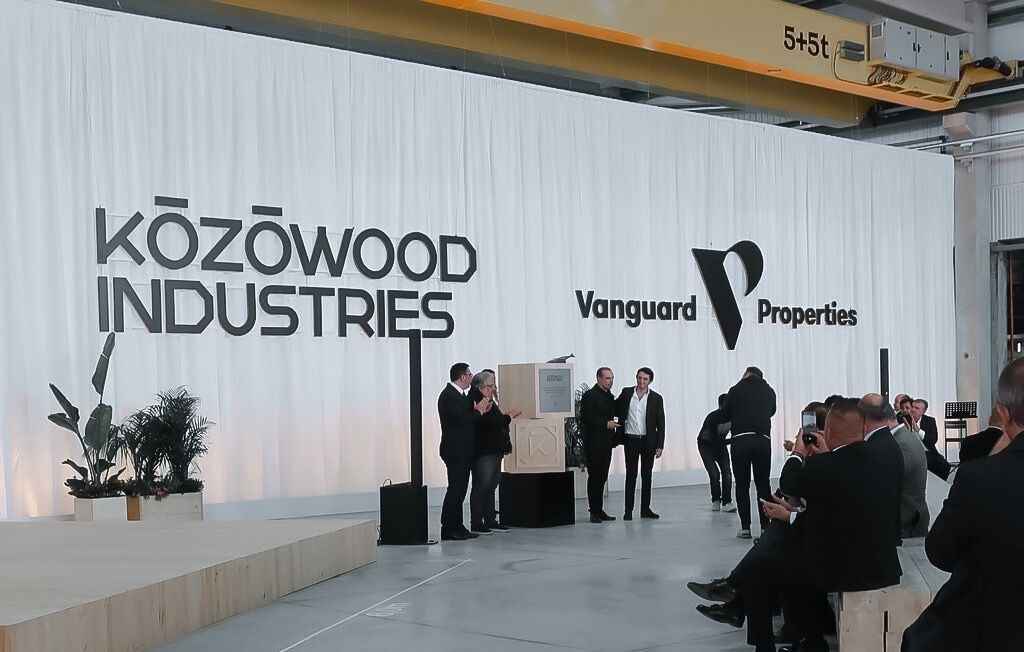 Inauguração da nova unidade fabril da Kōzōwood Industries